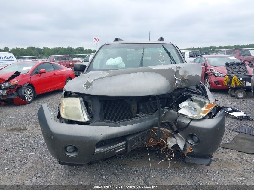 2008 Nissan Pathfinder S VIN: 5N1AR18B98C666026 Lot: 40207557