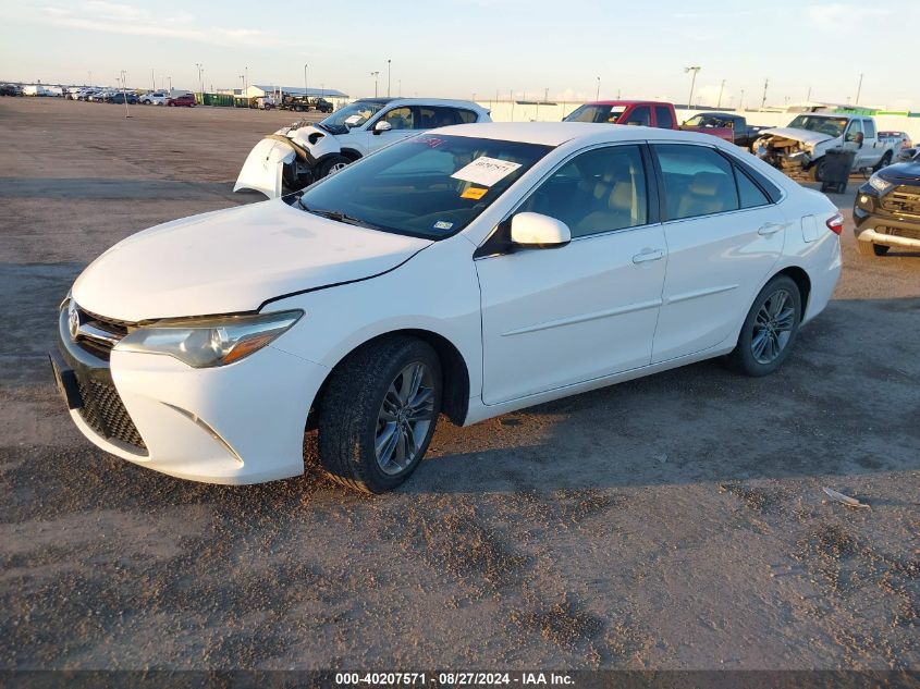 2015 Toyota Camry Se VIN: 4T1BF1FKXFU011221 Lot: 40207571