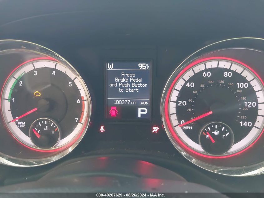 2011 Dodge Durango Crew VIN: 1D4SE4GTXBC595610 Lot: 40207629