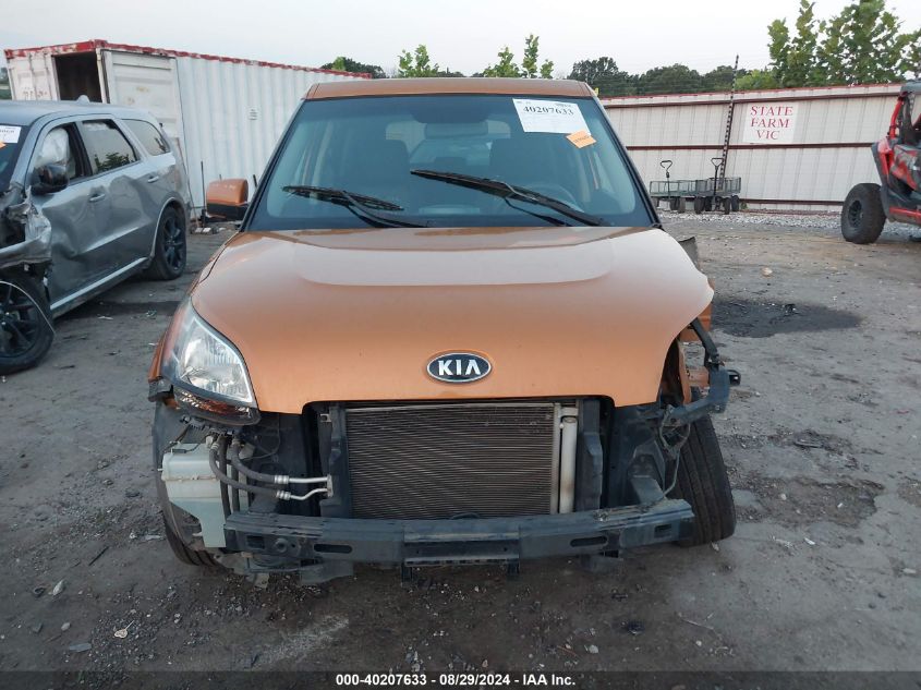 2011 Kia Soul + VIN: KNDJT2A25B7219067 Lot: 40207633