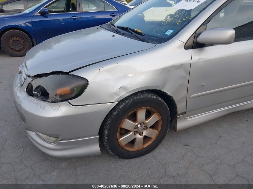 2004 Toyota Corolla S VIN: 1NXBR32E44Z315306 Lot: 40207636