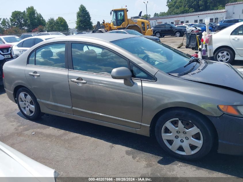 2006 Honda Civic Lx VIN: 1HGFA16526L058457 Lot: 40207666