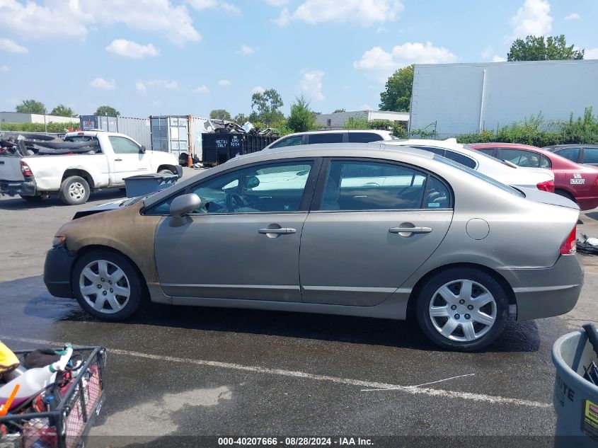 2006 Honda Civic Lx VIN: 1HGFA16526L058457 Lot: 40207666