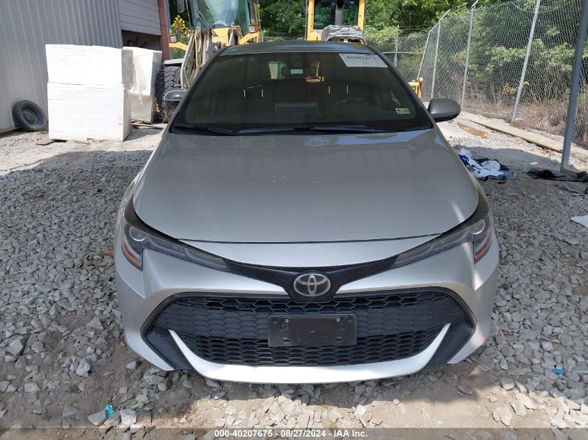 2019 Toyota Corolla Se VIN: JTNK4RBE0K3041588 Lot: 40207675