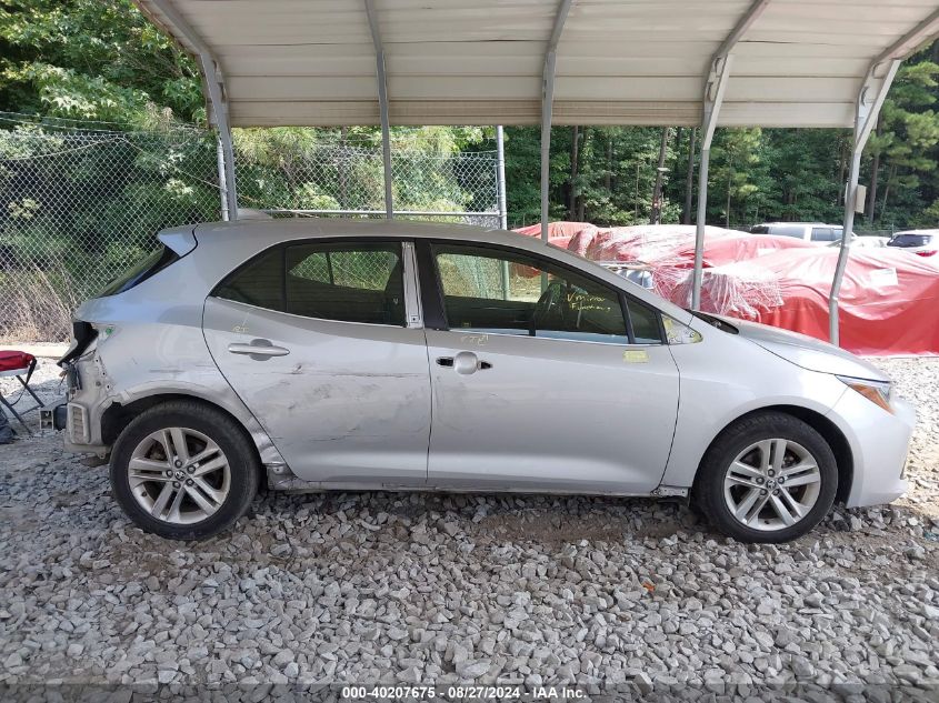 2019 Toyota Corolla Se VIN: JTNK4RBE0K3041588 Lot: 40207675