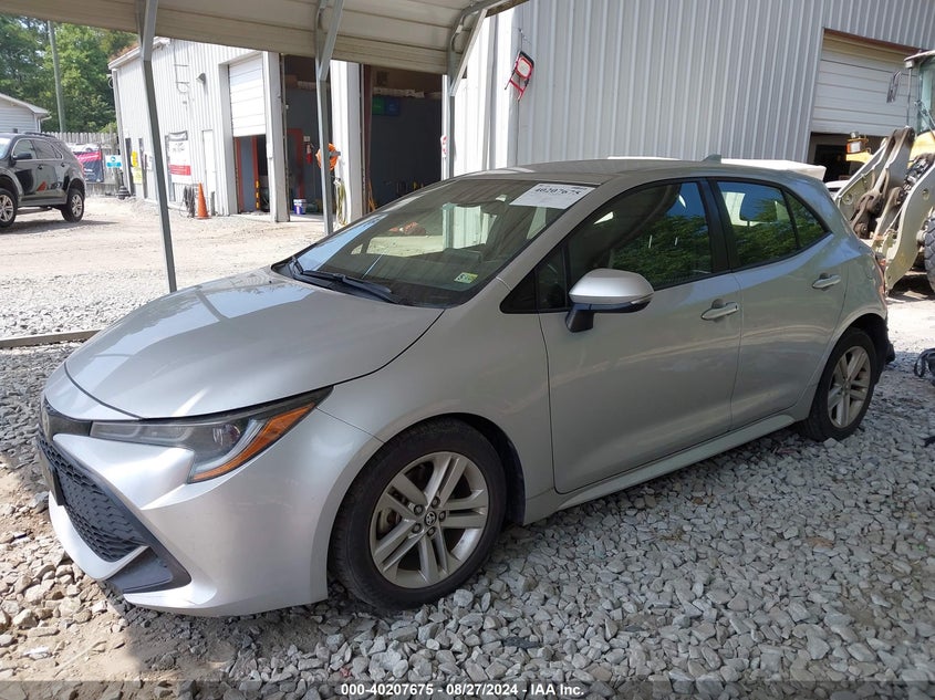 2019 TOYOTA COROLLA VIN: JTNK4RBE0K3041588