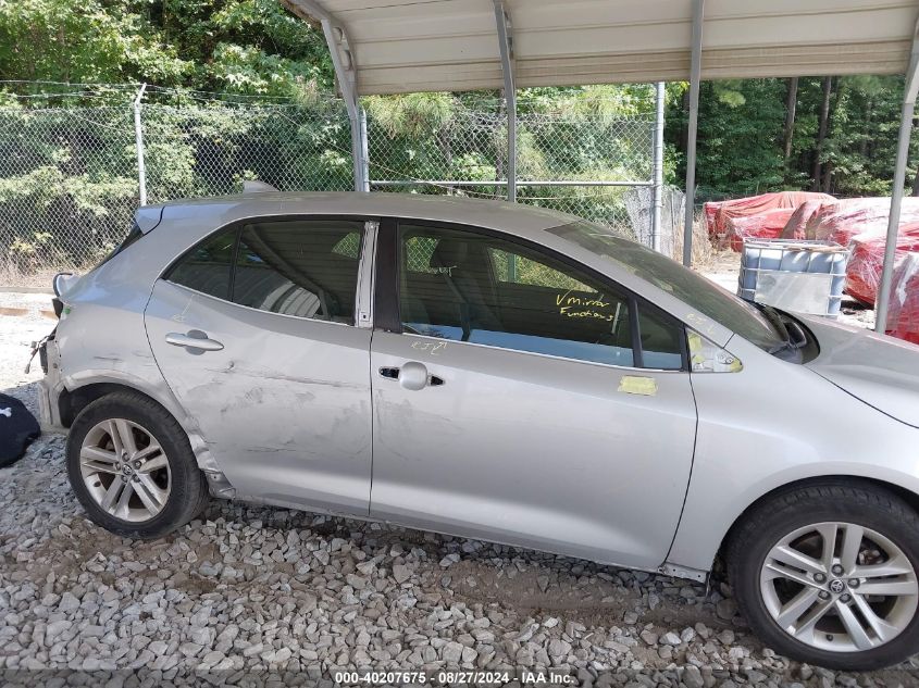 2019 TOYOTA COROLLA VIN: JTNK4RBE0K3041588