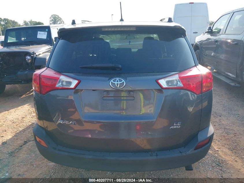 2015 Toyota Rav4 Le VIN: JTMBFREV5FJ049679 Lot: 40207711