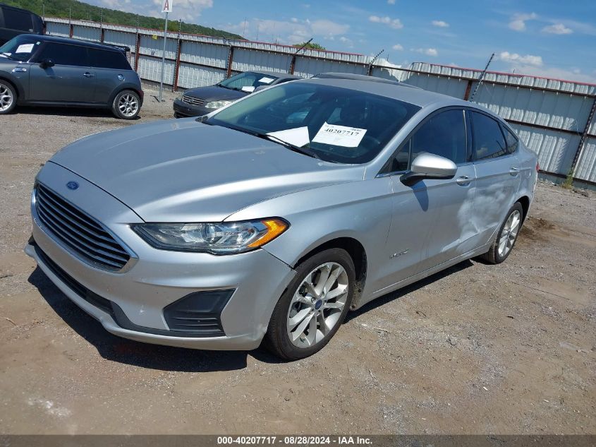 3FA6P0LUXKR124631 2019 FORD FUSION - Image 2