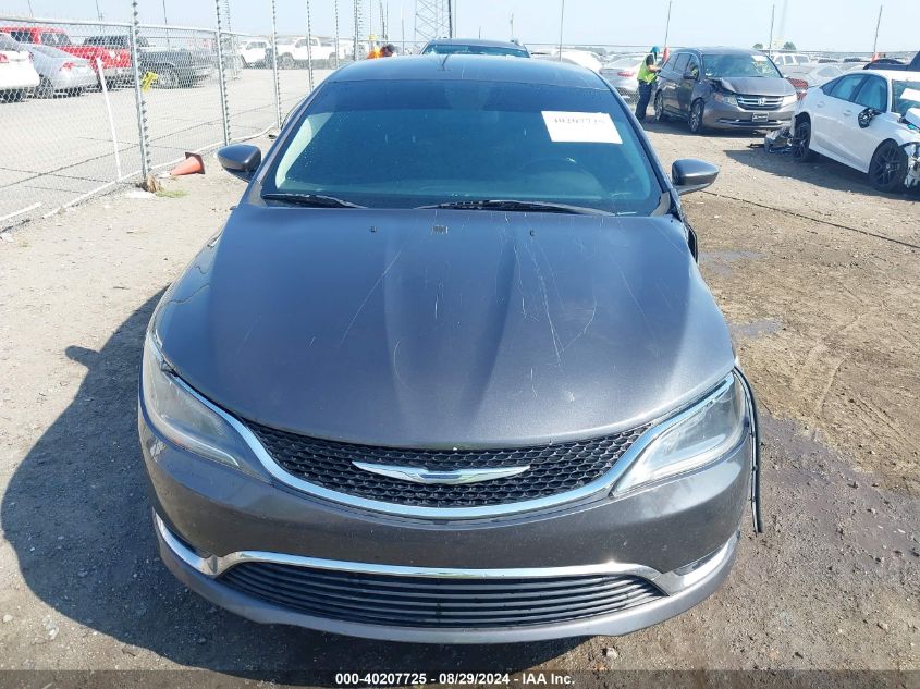 2015 Chrysler 200 Limited VIN: 1C3CCCAB1FN597438 Lot: 40207725