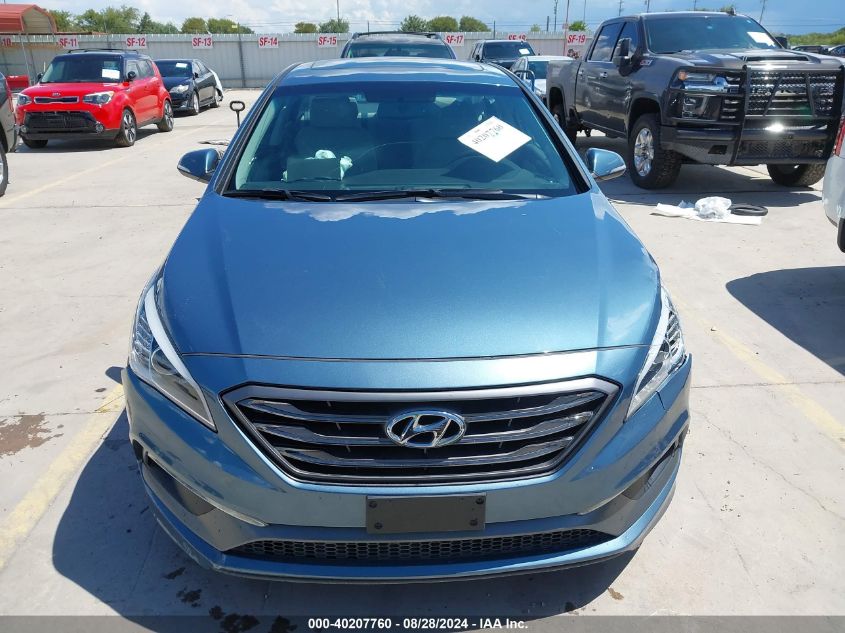 2017 Hyundai Sonata Sport VIN: 5NPE34AF6HH550633 Lot: 40207760