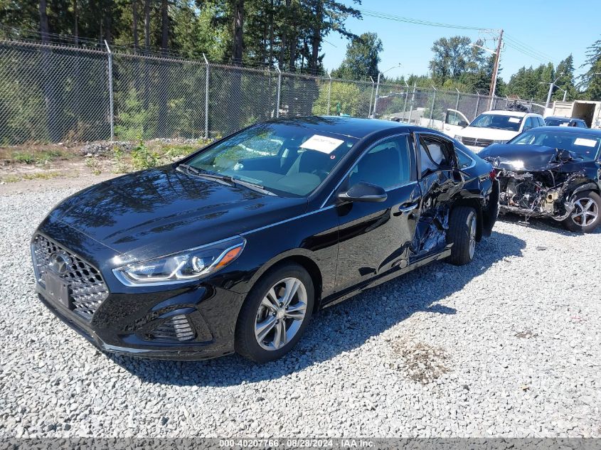 5NPE34AF6KH783709 2019 HYUNDAI SONATA - Image 2