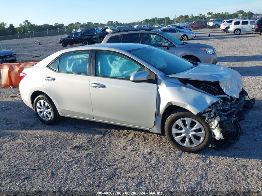 2015 Toyota Corolla L VIN: 2T1BURHE3FC281470 Lot: 40207788