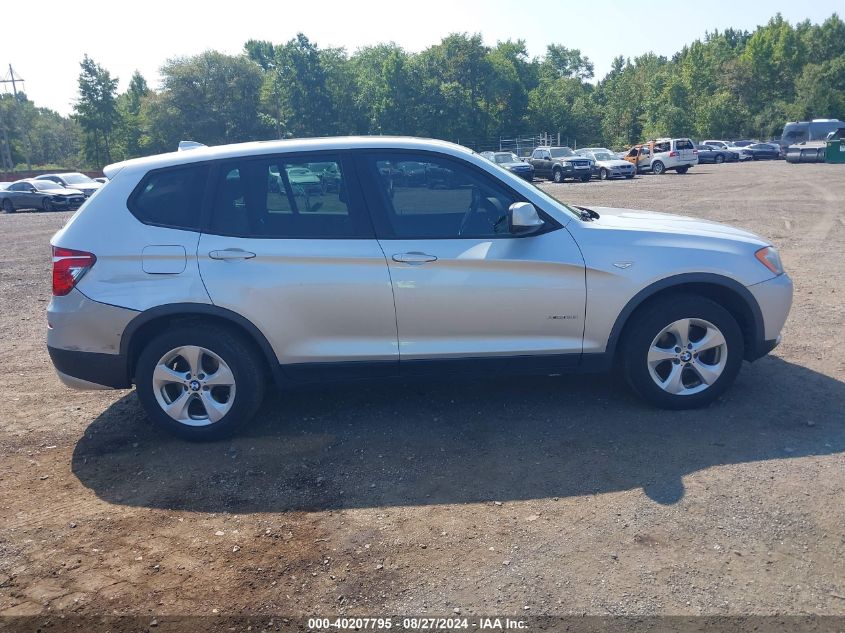 2011 BMW X3 xDrive28I VIN: 5UXWX5C5XBL703647 Lot: 40207795