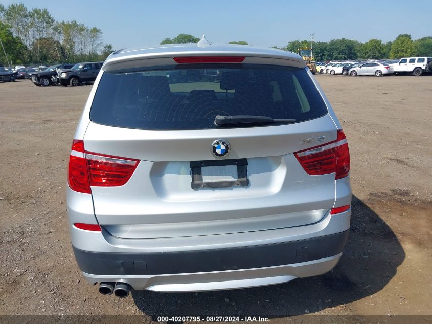 2011 BMW X3 xDrive28I VIN: 5UXWX5C5XBL703647 Lot: 40207795