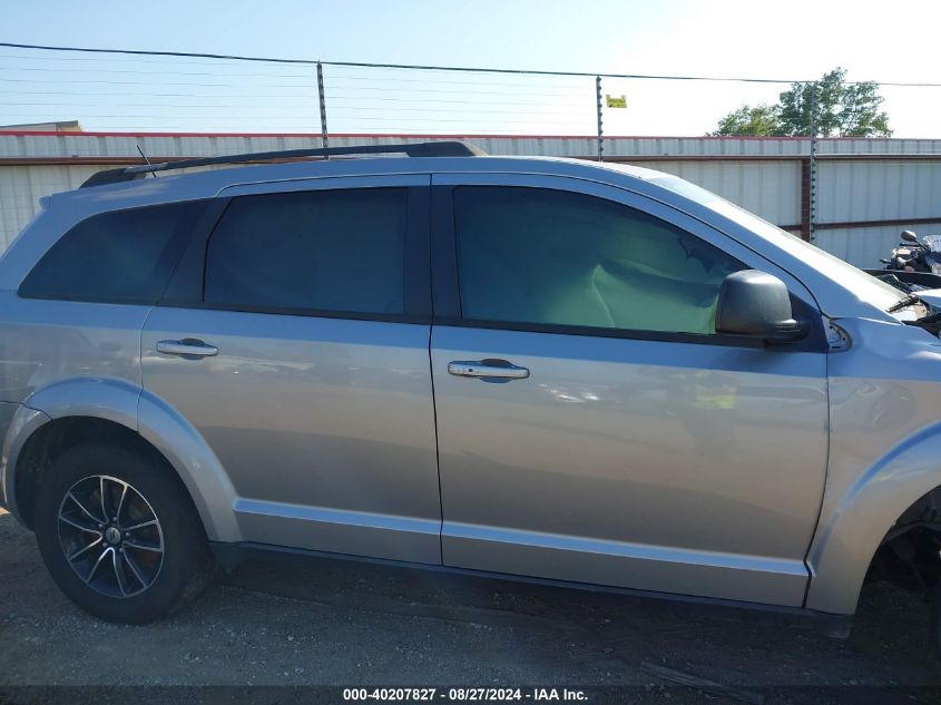 2018 Dodge Journey Se VIN: 3C4PDCAB9JT309460 Lot: 40207827