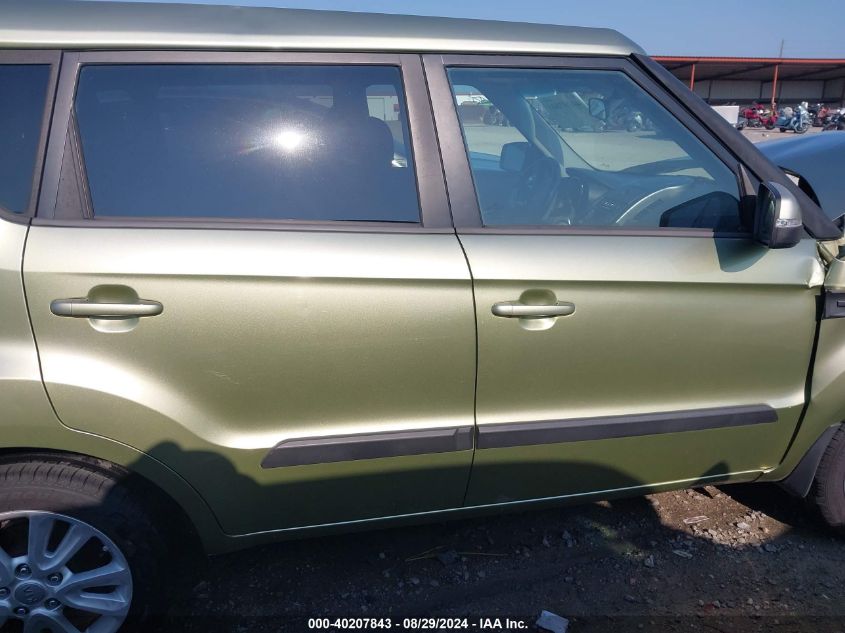 2012 Kia Soul + VIN: KNDJT2A66C7420576 Lot: 40207843