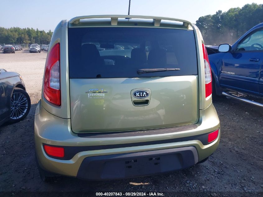 2012 Kia Soul + VIN: KNDJT2A66C7420576 Lot: 40207843