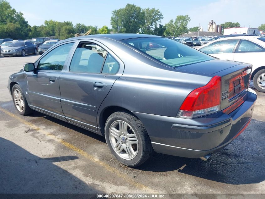 2007 Volvo S60 2.5T VIN: YV1RS592X72614310 Lot: 40207847