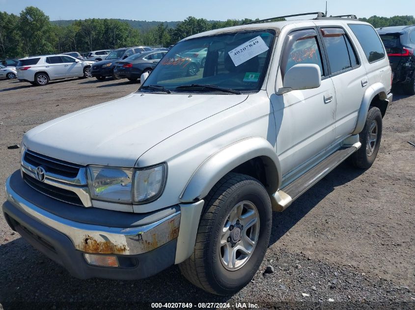 2002 Toyota 4Runner Sr5 V6 VIN: JT3HN86R720382608 Lot: 40207849