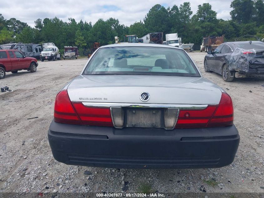 2003 Mercury Grand Marquis Gs VIN: 2MEFM74W73X617986 Lot: 40207877