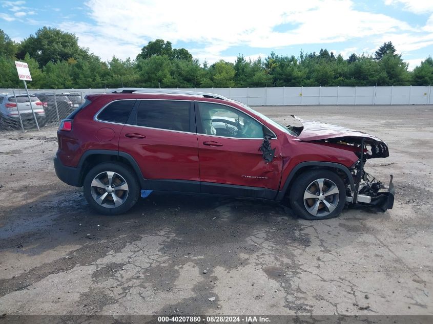 2019 Jeep Cherokee Limited 4X4 VIN: 1C4PJMDX4KD198071 Lot: 40207880