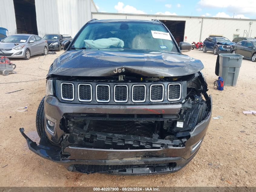 2018 Jeep Compass Limited Fwd VIN: 3C4NJCCB7JT351428 Lot: 40207900