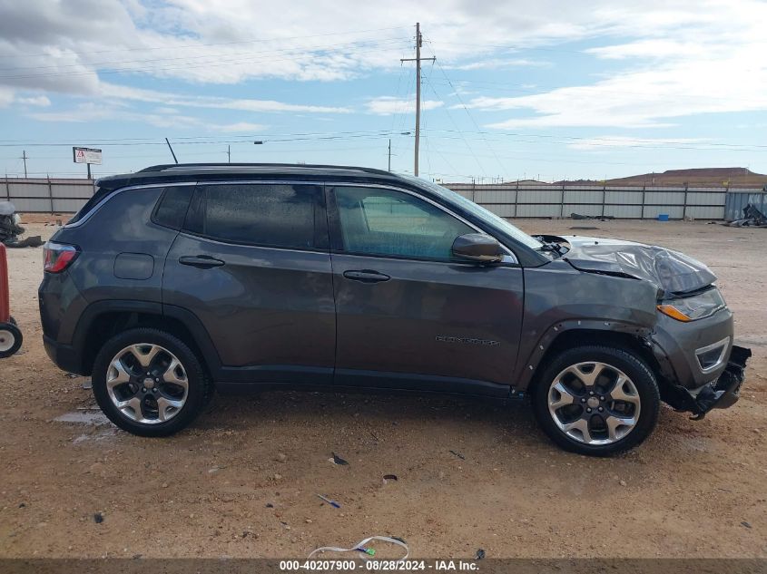 2018 Jeep Compass Limited Fwd VIN: 3C4NJCCB7JT351428 Lot: 40207900