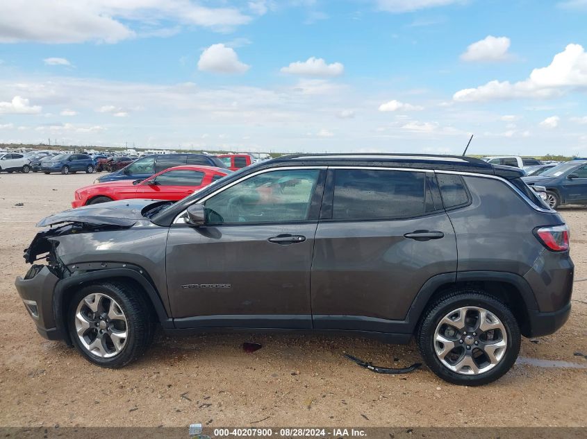 2018 Jeep Compass Limited Fwd VIN: 3C4NJCCB7JT351428 Lot: 40207900