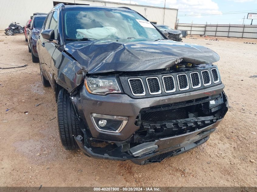 2018 Jeep Compass Limited Fwd VIN: 3C4NJCCB7JT351428 Lot: 40207900