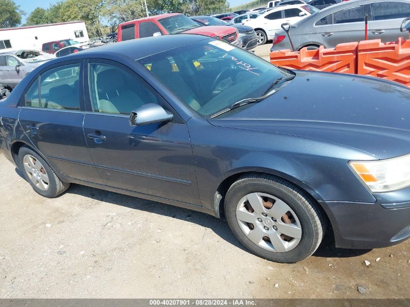 2009 Hyundai Sonata Gls VIN: 5NPET46F59H50202 Lot: 40207901