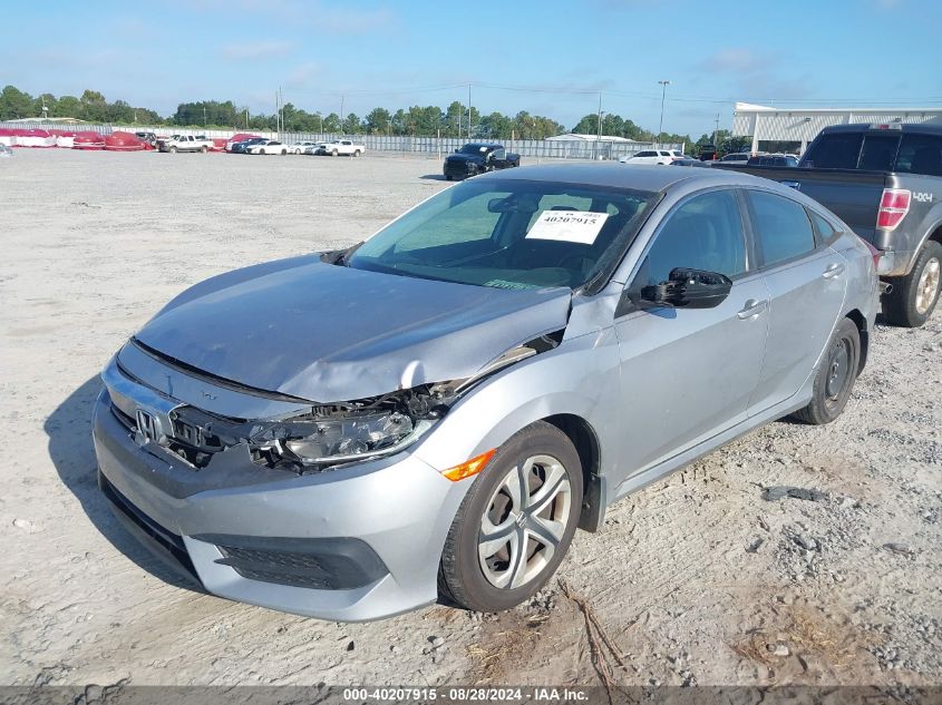 2016 Honda Civic Lx VIN: 19XFC2F58GE027397 Lot: 40207915