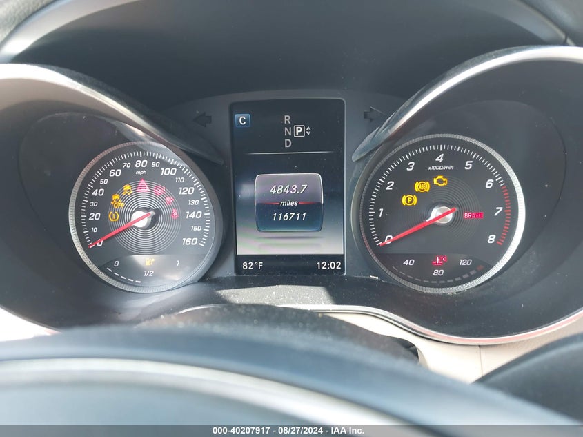 2015 Mercedes-Benz C 300 4Matic/Luxury 4Matic/Sport 4Matic VIN: 55SWF4KB1FU072462 Lot: 40207917