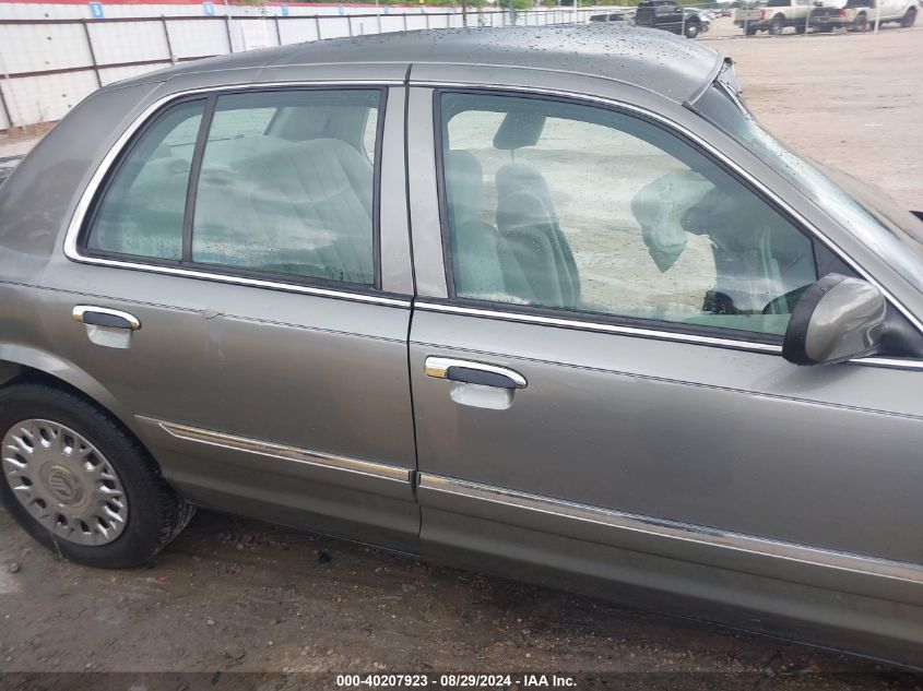 2004 Mercury Grand Marquis Gs VIN: 2MEFM74W84X603743 Lot: 40207923