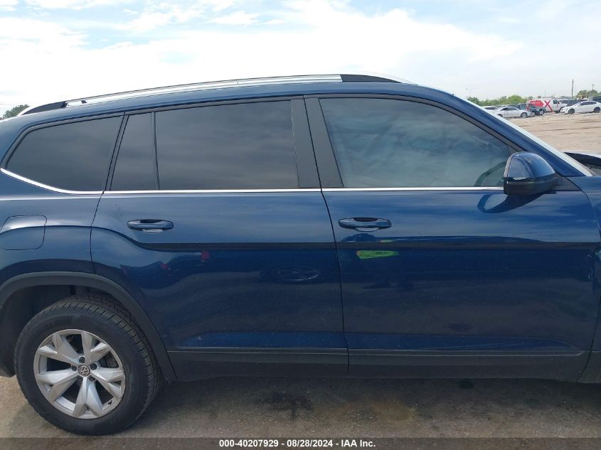 2018 Volkswagen Atlas 3.6L V6 Se/3.6L V6 Se W/Technology VIN: 1V2DR2CA2JC522053 Lot: 40207929