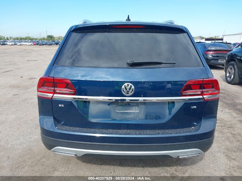 2018 Volkswagen Atlas 3.6L V6 Se/3.6L V6 Se W/Technology VIN: 1V2DR2CA2JC522053 Lot: 40207929