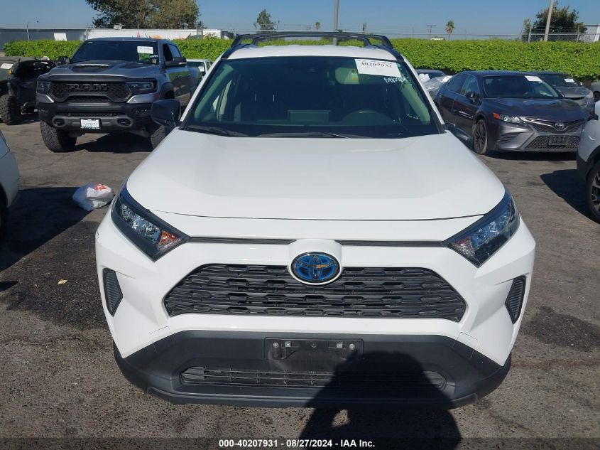 2020 Toyota Rav4 Hybrid Le VIN: JTMLWRFV2LD057106 Lot: 40207931