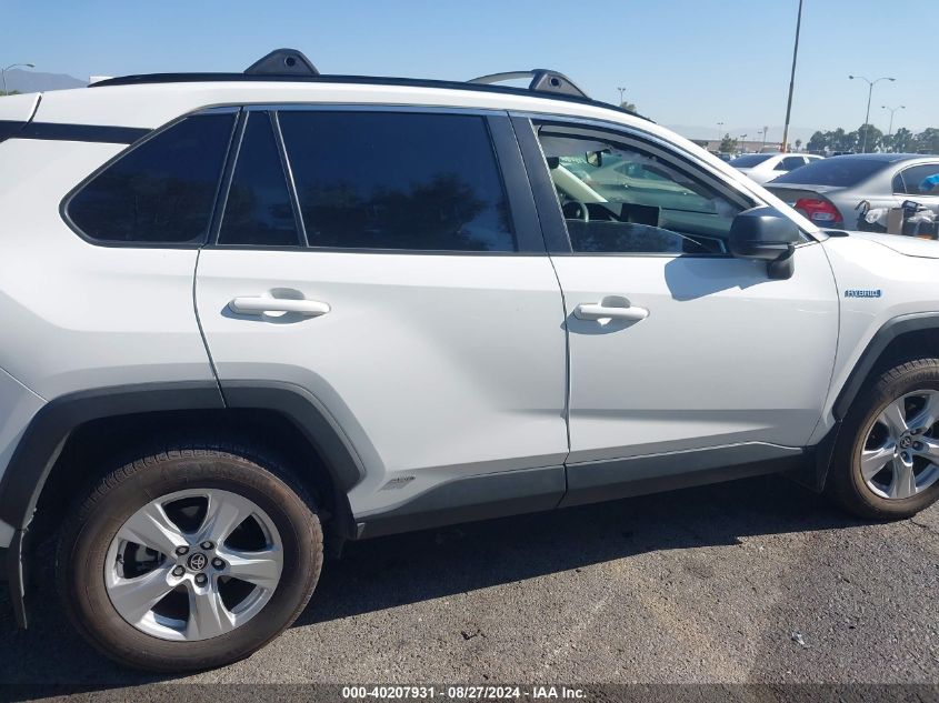 2020 Toyota Rav4 Hybrid Le VIN: JTMLWRFV2LD057106 Lot: 40207931