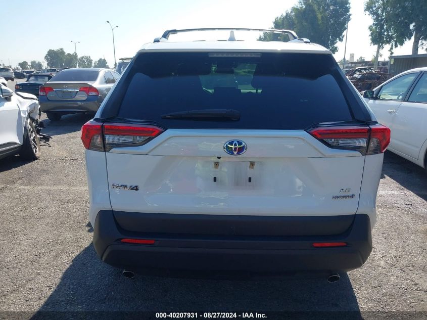 2020 Toyota Rav4 Hybrid Le VIN: JTMLWRFV2LD057106 Lot: 40207931