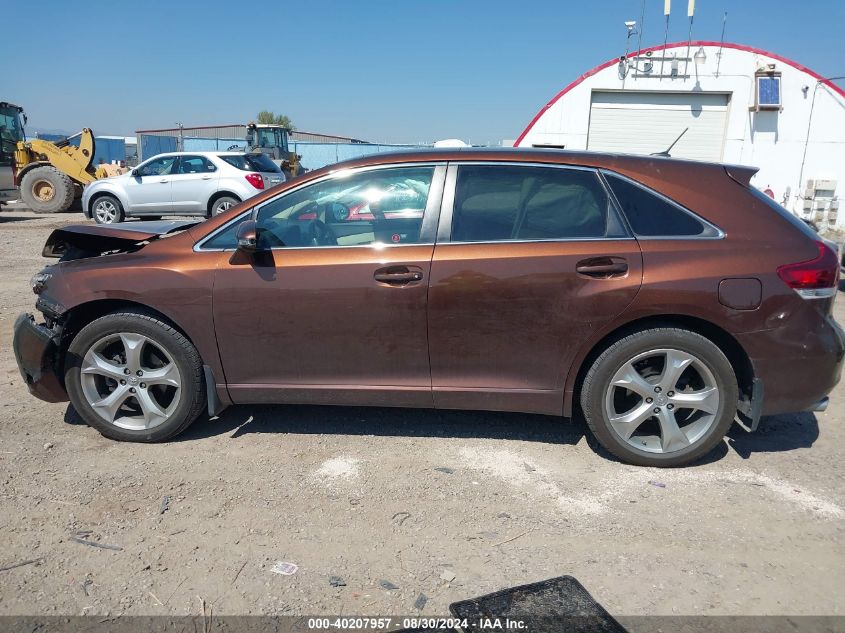 2013 Toyota Venza Base V6 VIN: 4T3BK3BB1DU077562 Lot: 40207957