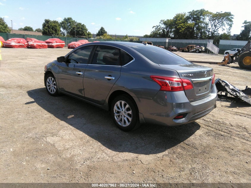 VIN 3N1AB7AP7KY437136 2019 NISSAN SENTRA SV