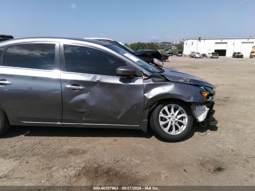 2019 Nissan Sentra Sv VIN: 3N1AB7AP7KY437136 Lot: 40207963