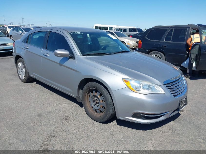 2014 Chrysler 200 Lx VIN: 1C3CCBAB1EN213487 Lot: 40207966