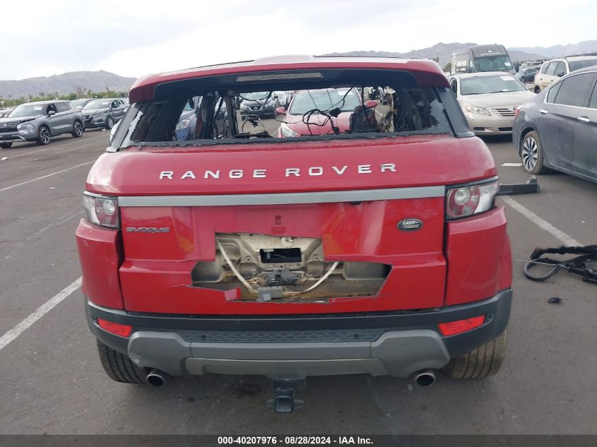 2013 Land Rover Range Rover Evoque Pure VIN: SALVP2BG5DH850651 Lot: 40207976