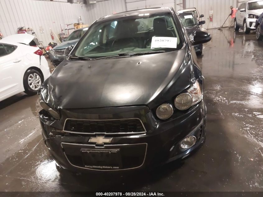 2013 Chevrolet Sonic Ltz Auto VIN: 1G1JE6SHXD4132878 Lot: 40207978