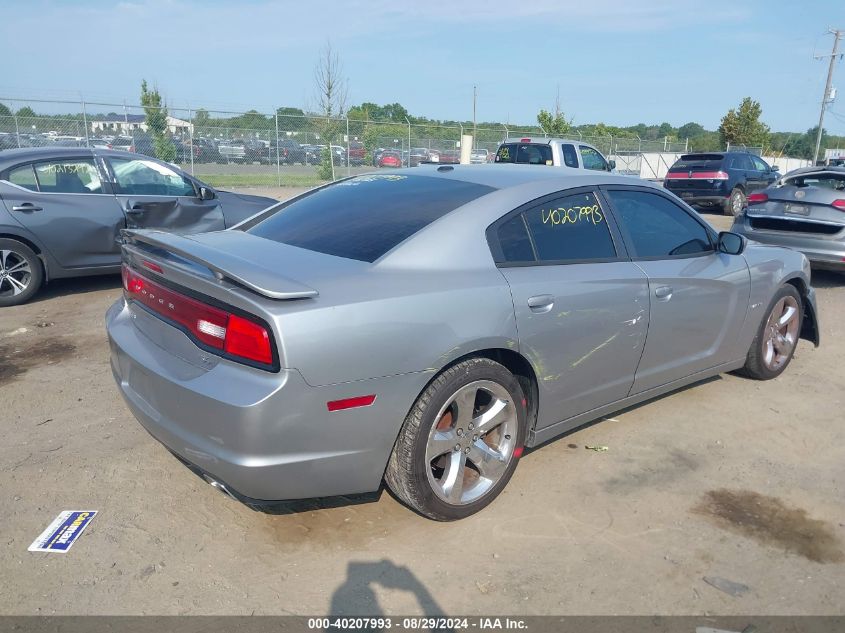 VIN 2C3CDXCTXEH116202 2014 DODGE CHARGER no.4