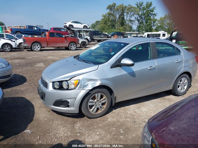 1G1JC5SH1D4155725 2013 Chevrolet Sonic Lt Auto