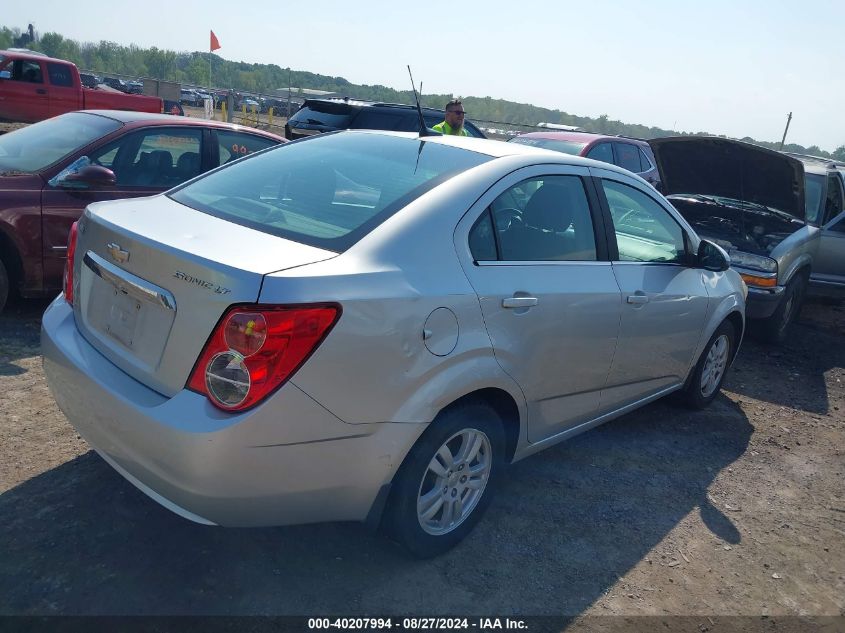 1G1JC5SH1D4155725 2013 Chevrolet Sonic Lt Auto