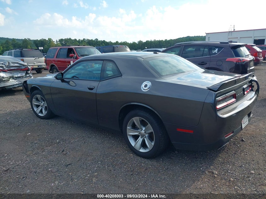 VIN 2C3CDZAG5NH265621 2022 DODGE CHALLENGER SXT