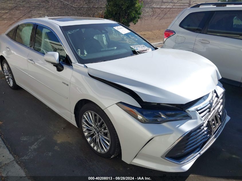 2019 Toyota Avalon Hybrid Limited VIN: 4T1B21FB3KU006917 Lot: 40208013